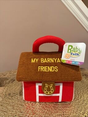 Ebba Baby Talk “My Barnyard Friends II” Plush Barn Toy